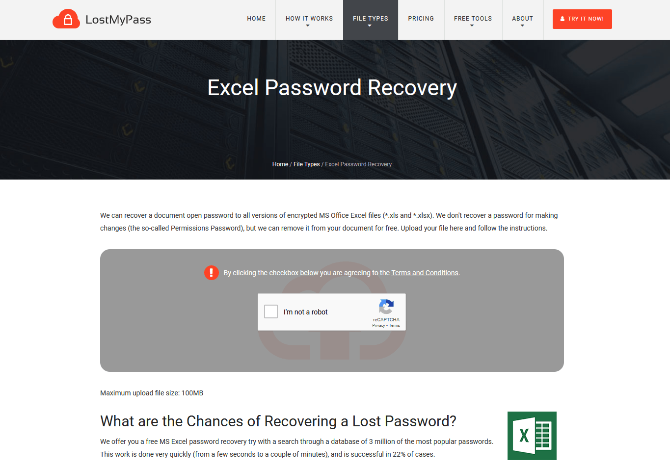 Excel Password Recovery